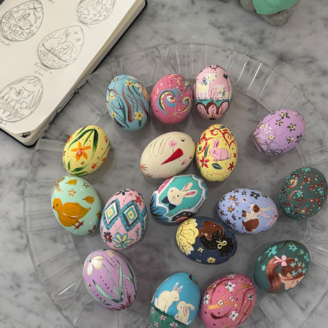 Hand-Painted Easter Eggs: Bringing Spring to Life