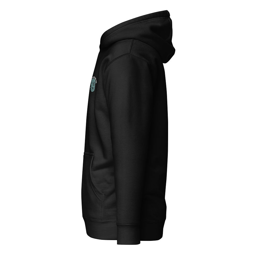 Thumbnail: I Love To Explore The Trent Vale Trail Embroidered Unisex Hoodie