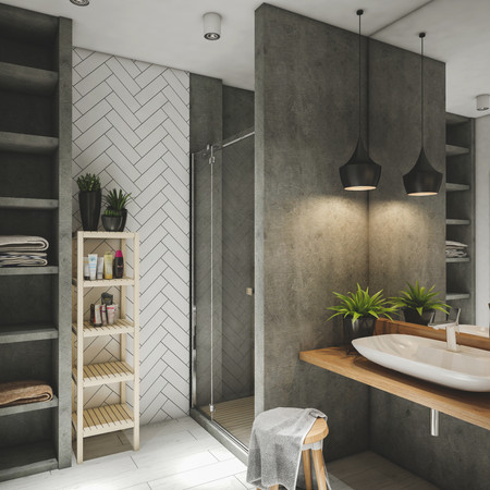 Modern bathroom