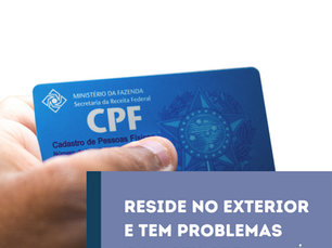 PROBLEMAS COM O CPF?