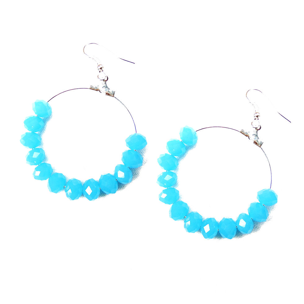 Orecchini HOOP - Pietre ♥