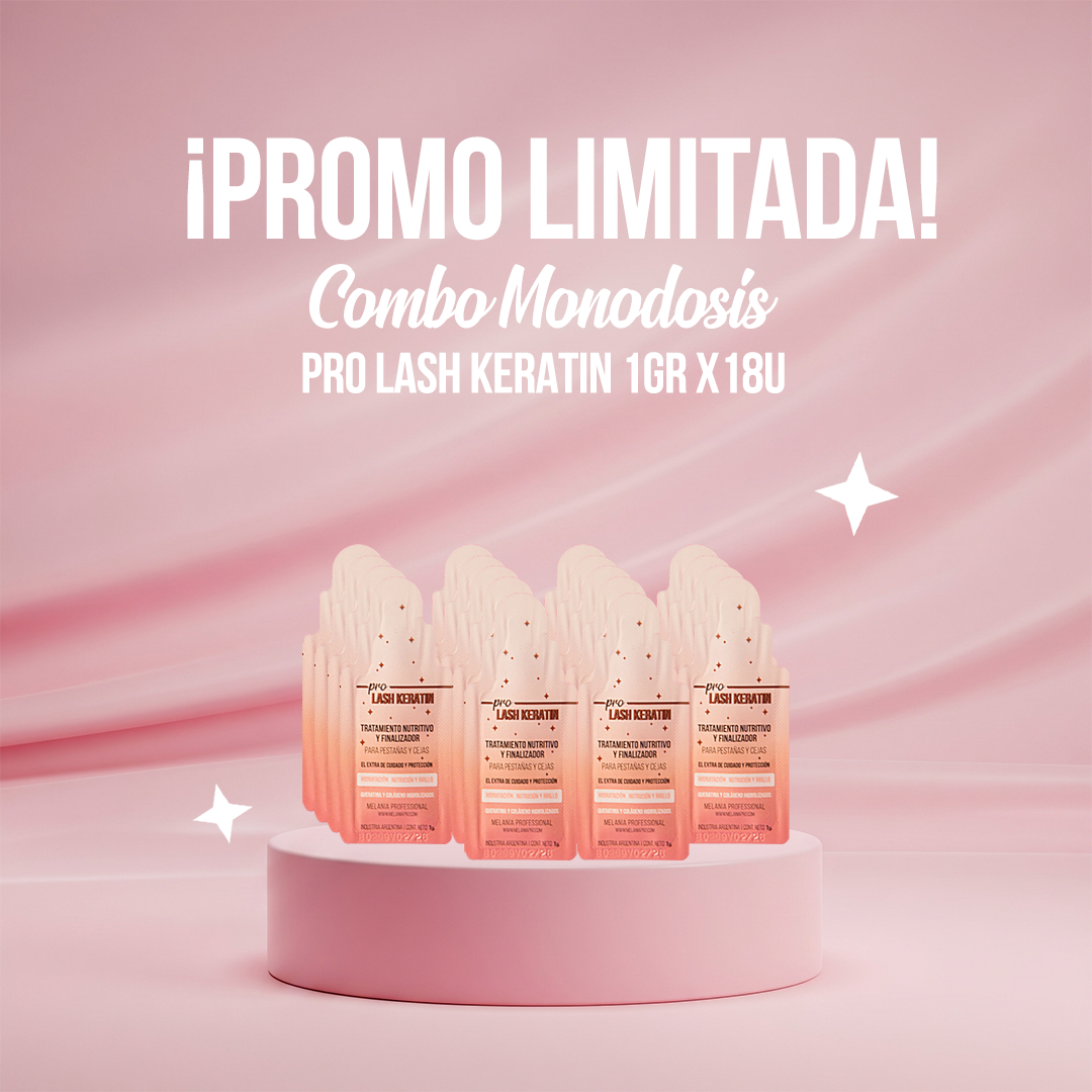 Combo Monodosis Keratin 1g X 18