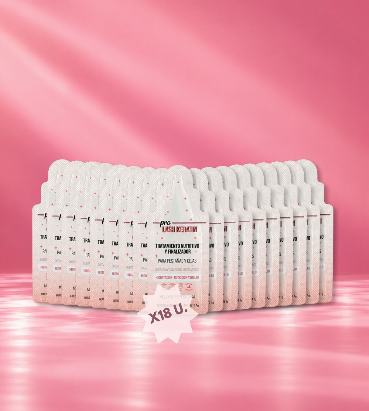 Combo Monodosis Keratin 1g X 18
