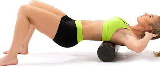 Amazon Basics High-Density Round Foam Roller for Exercise, Massage, Muscle Recovery - 12", 18", 24", 36"