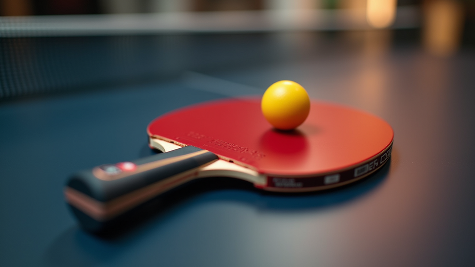 Accessoires de tennis de table : qualité et innovation française