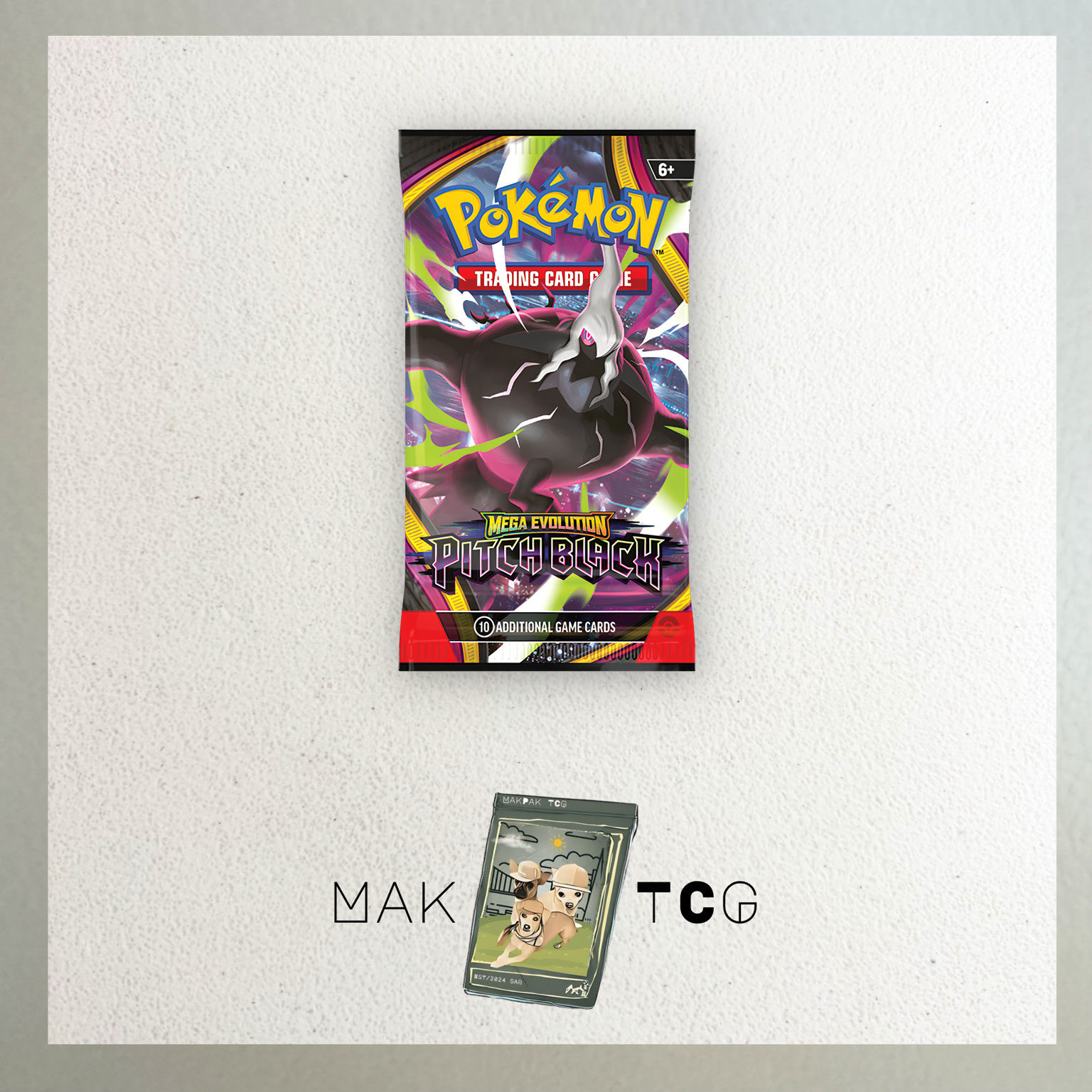 Pitch Black Booster Pack (Pokemon / Mega Evolution / PBL EN)