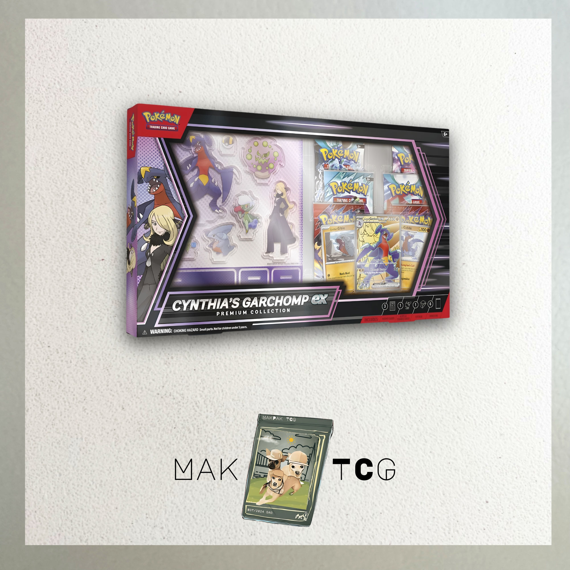 Cynthia’s Garchomp ex Premium Collection (Pokemon / S&V / DRI & JTG EN)