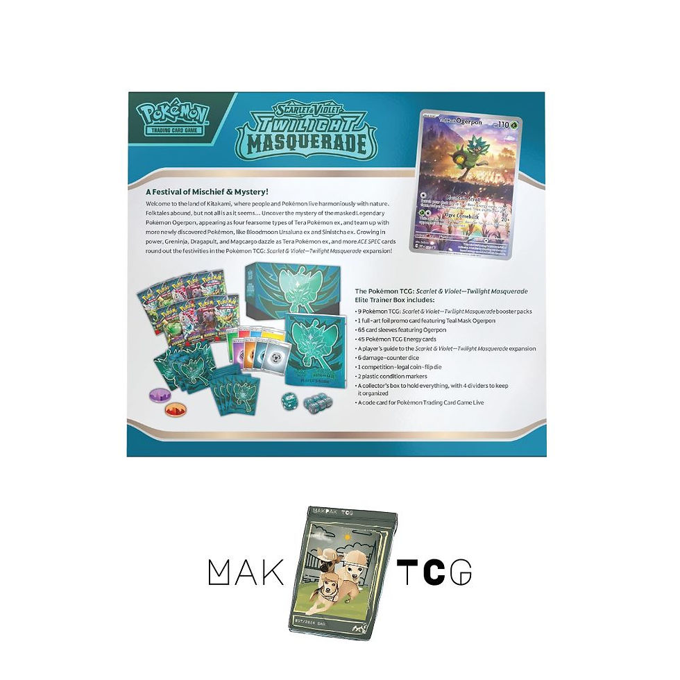 Thumbnail: Twilight Masquerade Elite Trainer Box (Pokemon / S&V / TWM ENG)