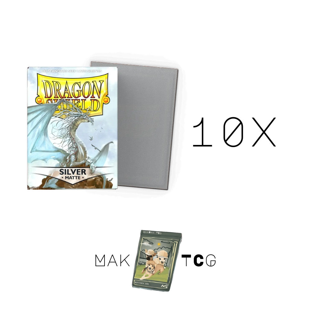 Dragon Shield - Matte Sleeves (10 Packs - 100 Sleeves / Pack)