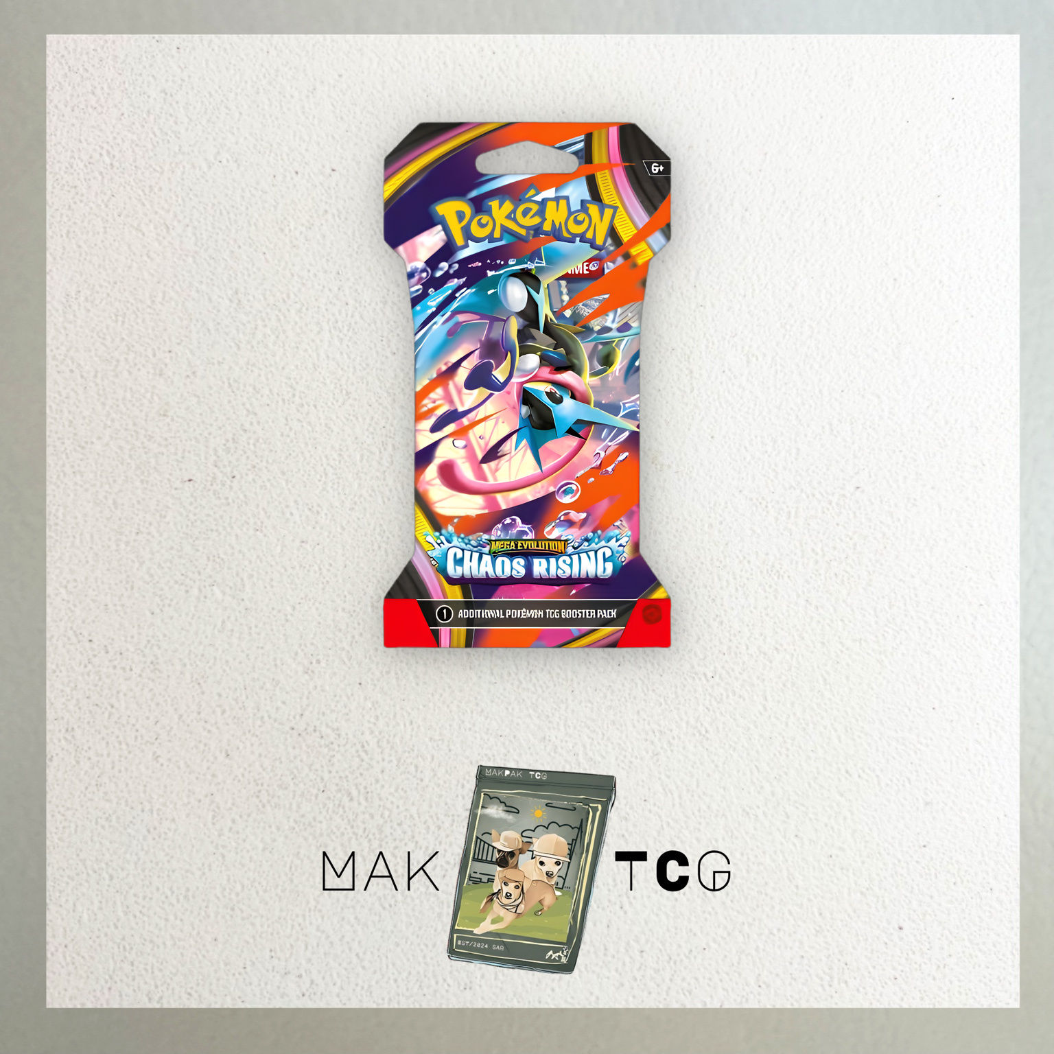 Chaos Rising Sleeved Booster Pack (Pokemon / MEGA / CRI EN)