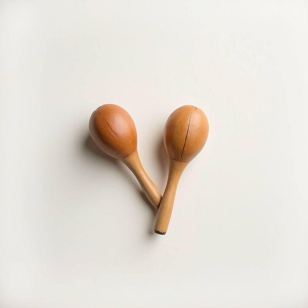 Maracas Artesanales Pareja