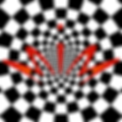 Red logo in black and white checkered square.PNG