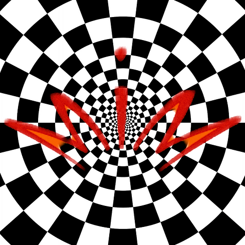 Red logo in black and white checkered square.PNG