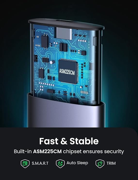 Thumbnail: UGREEN USB-C to M.2 NGFF 5G Enclosure A TO C Cable 50cm CM400