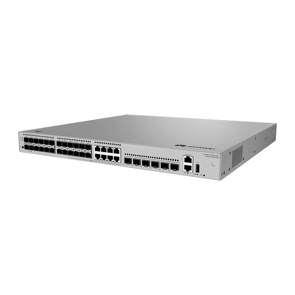Thumbnail: Huawei S530-24ST4XE Switch 24 x GE SFP ports 4 x 10 GE SFP+