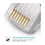 Thumbnail: UGREEN Cat 6 Shielded Crystal Head 10 Pack NW111 20333