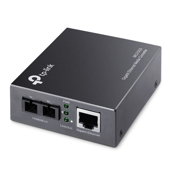 tp-link Gigabit Single-Mode Media Converter MC210CS