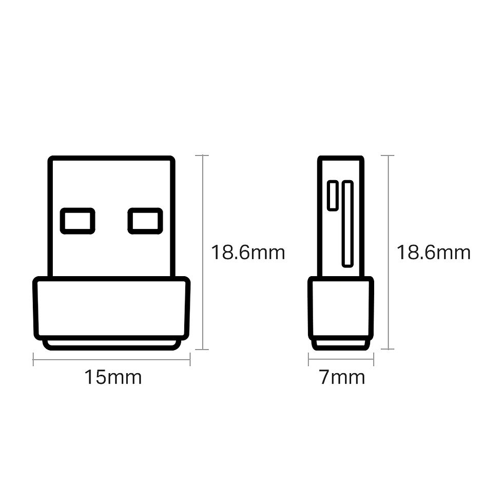 Thumbnail: AC600 Nano Wireless USB Adapter T600U