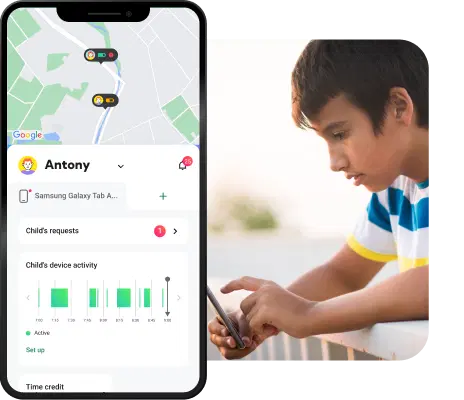 Monitor your child online & offline