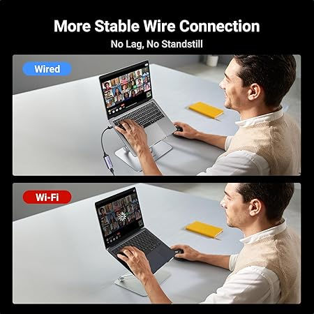 Thumbnail: UGREEN USB 3 to RJ45 Ethernet Adapter Aluminum Case (Space Gray) CM209