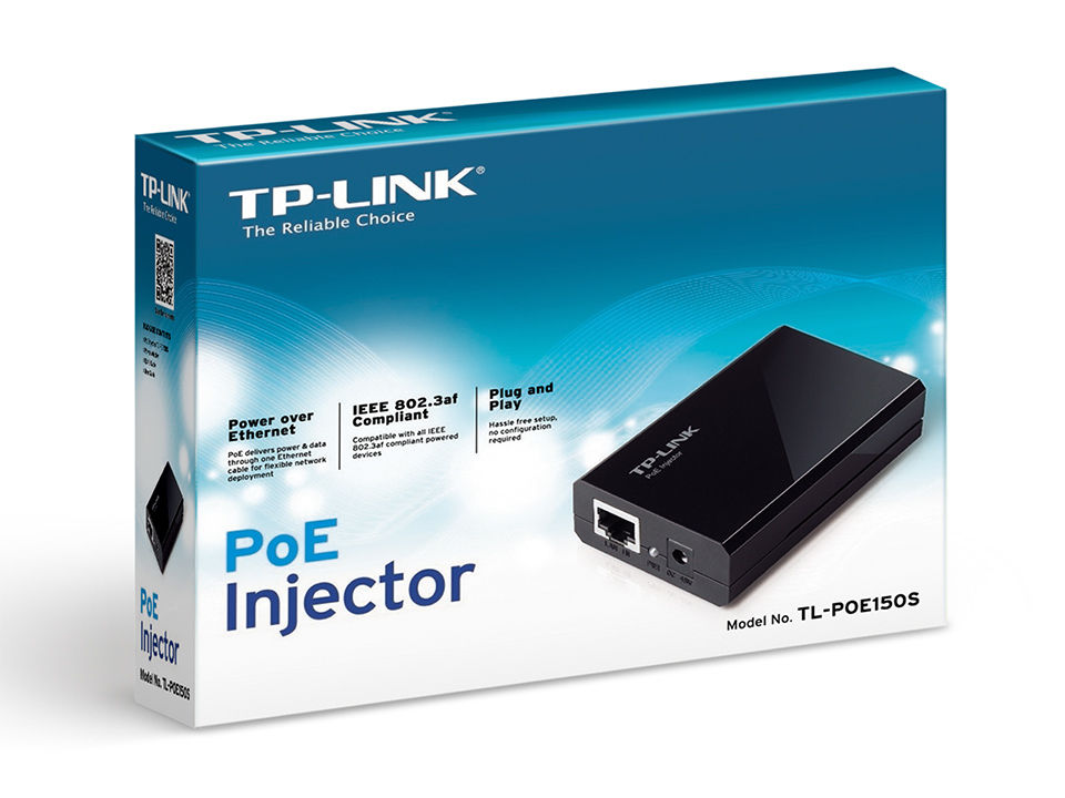 Thumbnail: PoE Injector Adapter, 802.3af Compliant TL-POE150S
