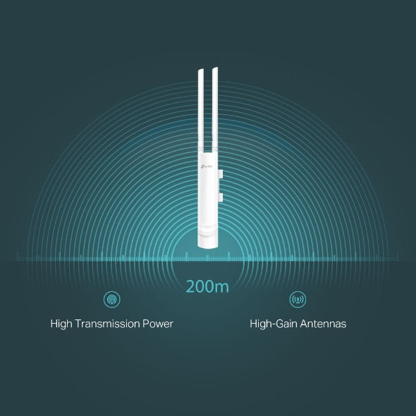 Thumbnail: tp-link 300 Mbps Outdoor Wi-Fi Access Point EAP110-Outdoor