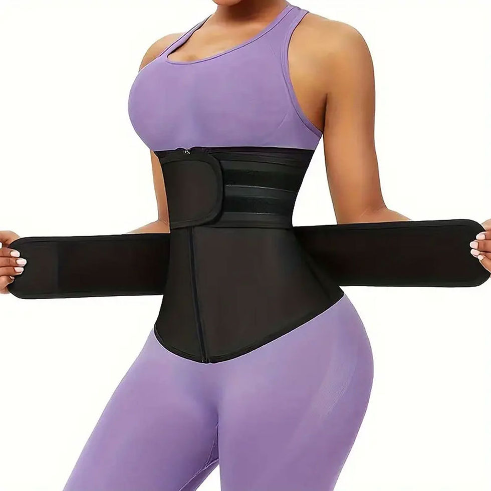 Thumbnail: Zippered abdominal tightening belt