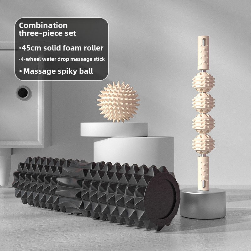 Thumbnail: Crescent Shape EVA Foam Roller Muscle Massage Tool