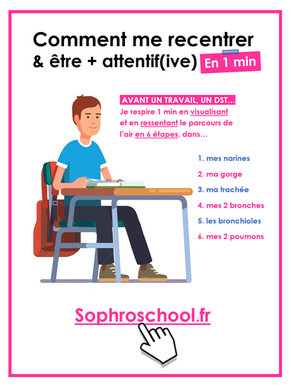 Créez une bulle de concentration avant un travail de révision ou un examen !