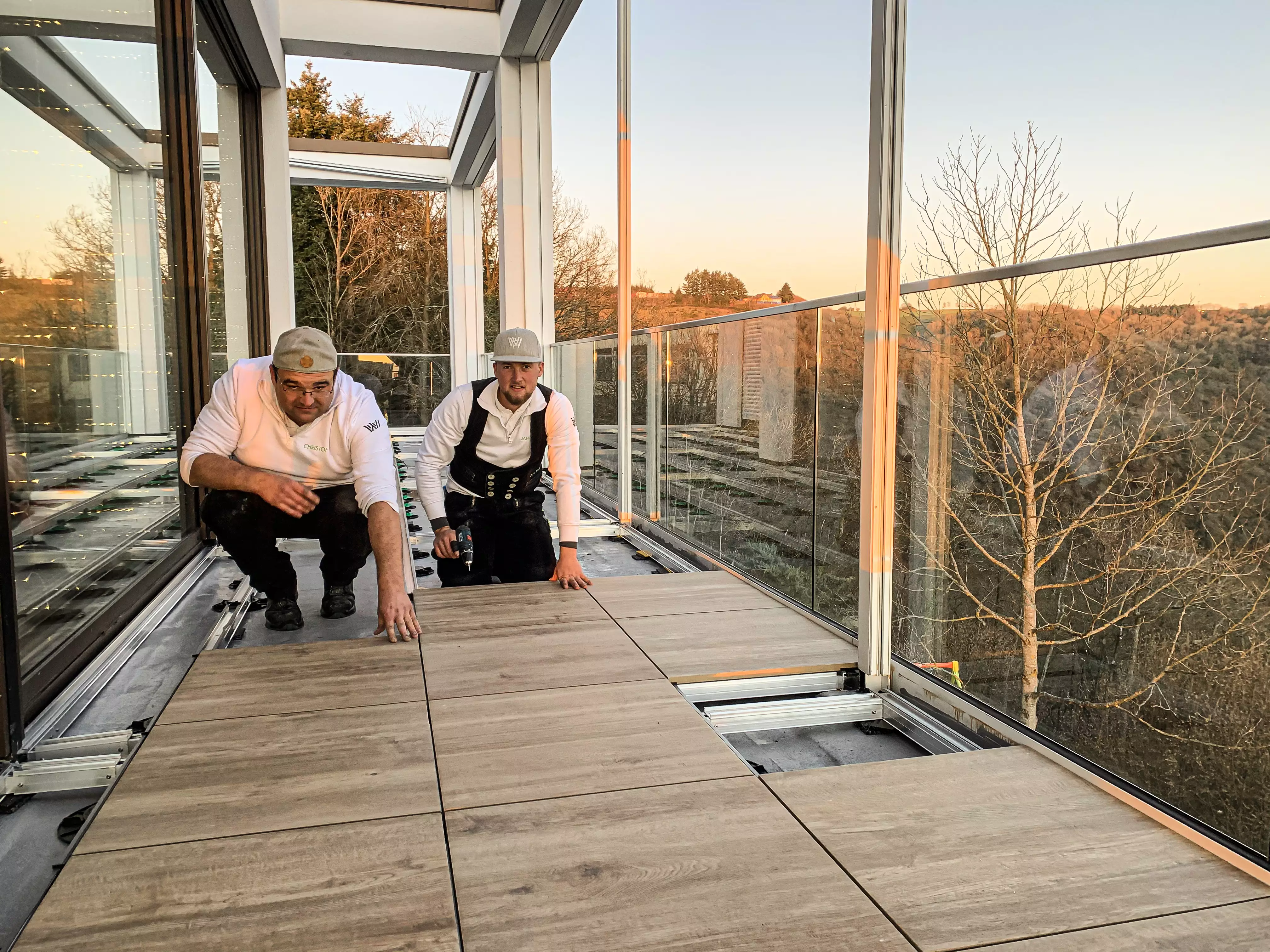 WANDWERK Terrasse verlegen