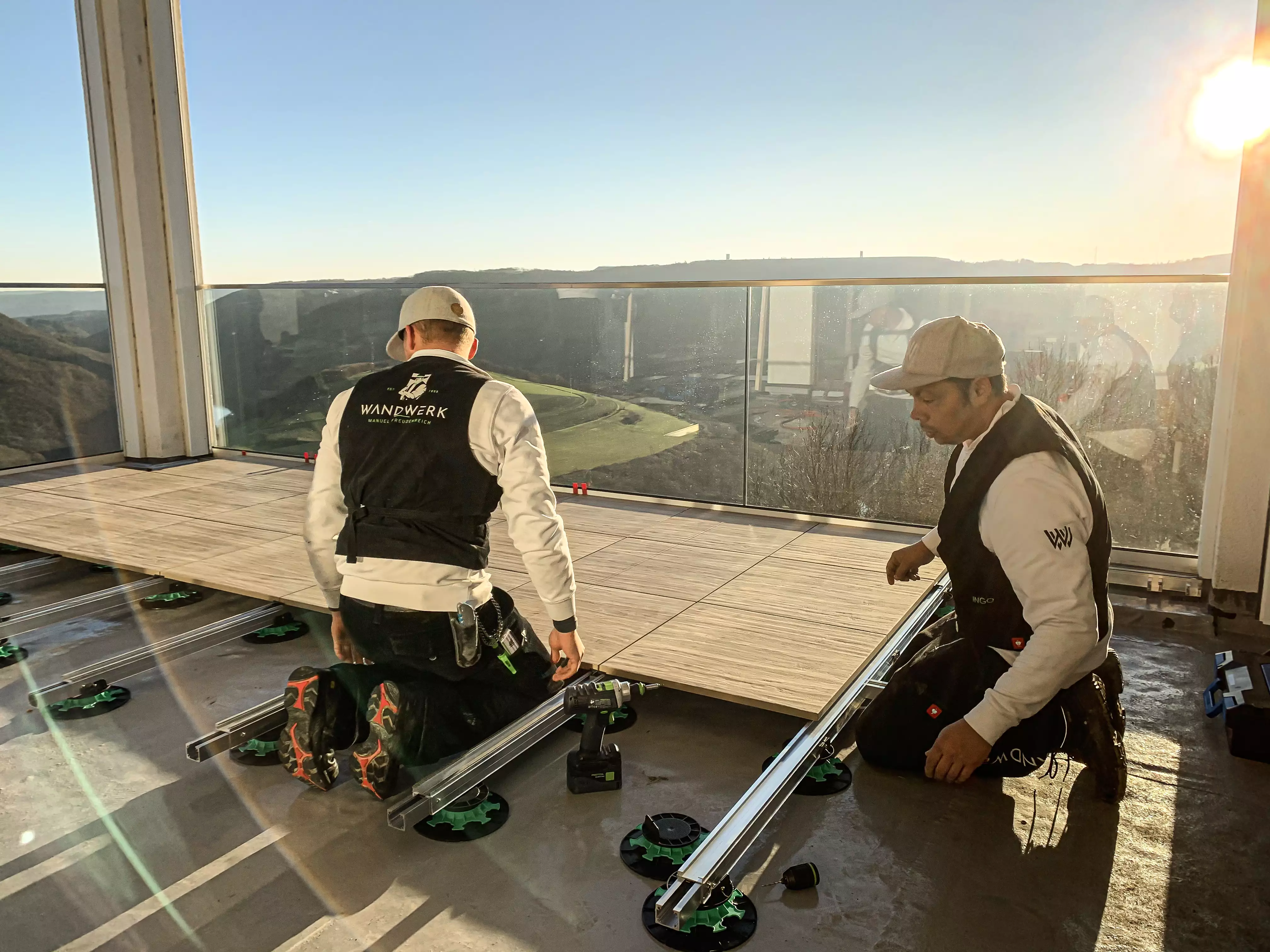 WANDWERK Terrasse verlegen