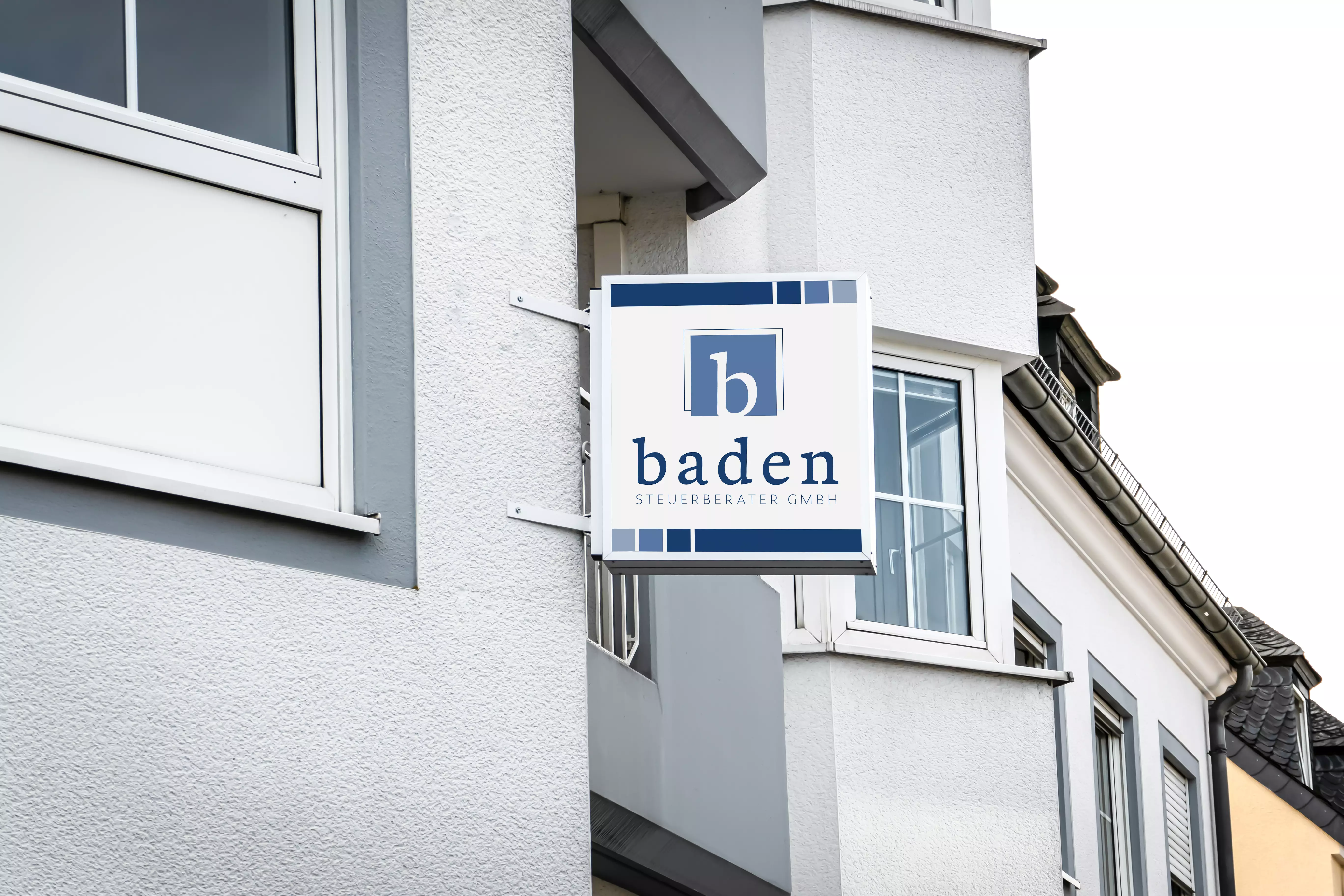 Leuchtschild Baden Steuerberater