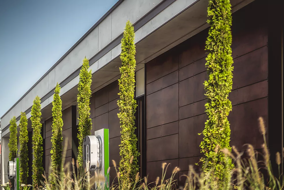 WANDWERK Fassade Bivels