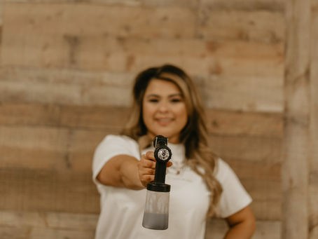 Spray Tan Set Up- Ditch the Tent and Get Creative!