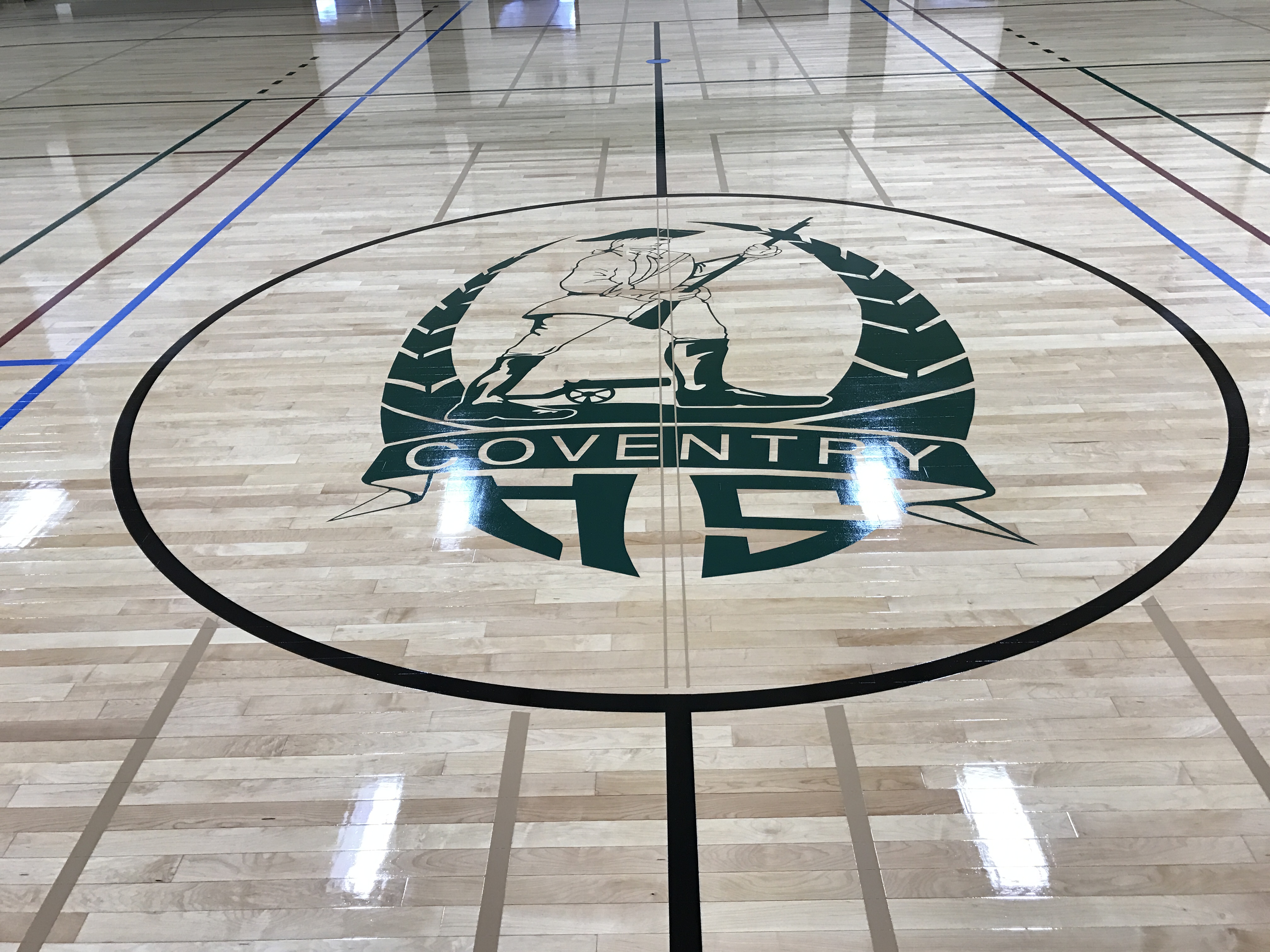 Logo - Patriot Outline - Coventry High School - Coventry CT.JPG