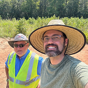 Eric Harkins and his Co-Pilot, David Henderson