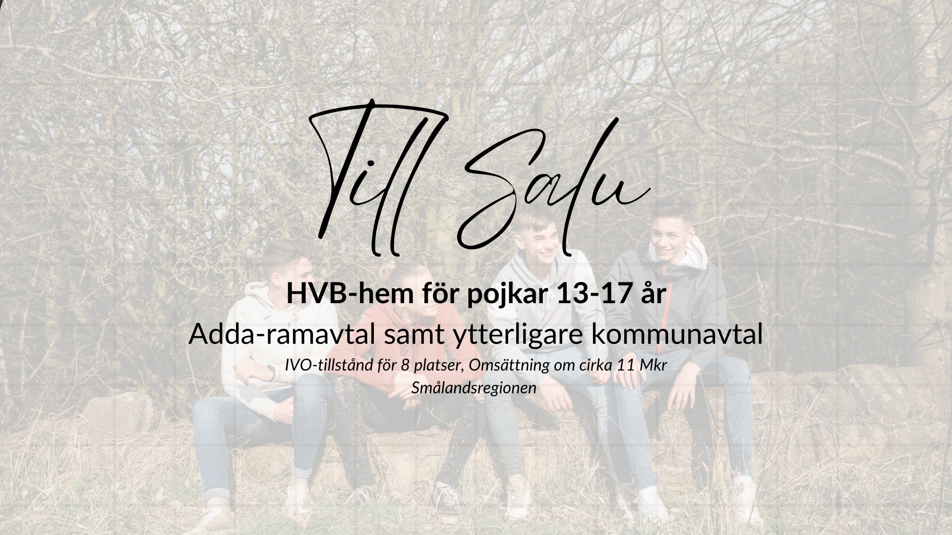HVB-hem för pojkar 13-17 år i Småland bild 1