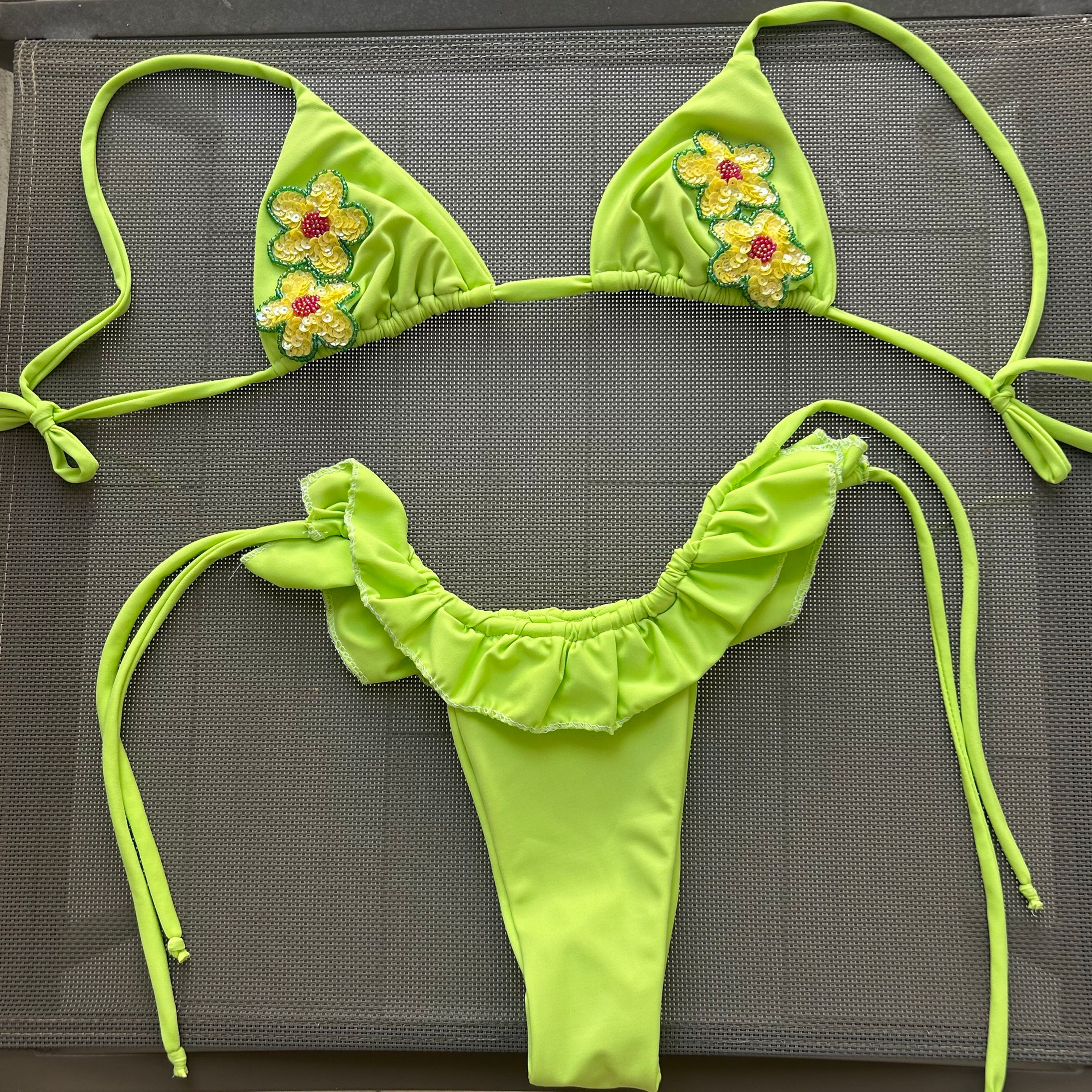 Green Garden Bikini