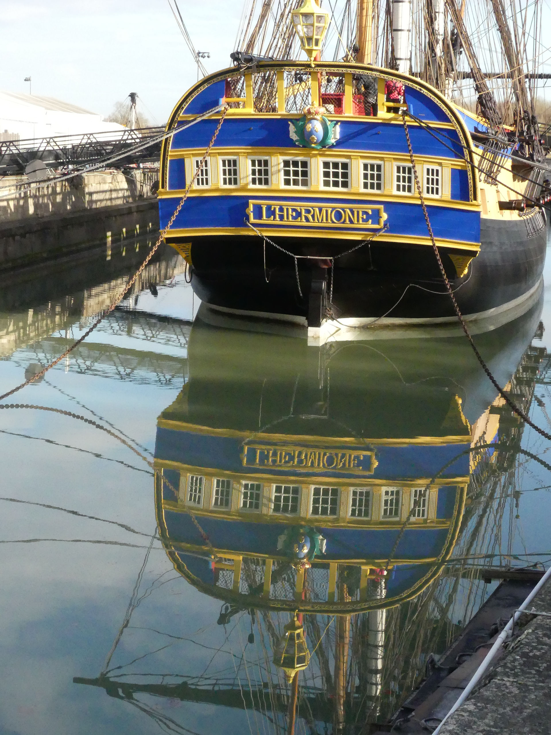 L'Hermione à Rochefort