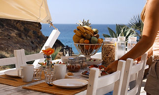 Frühstück in der Surflodge an der Algarve