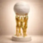 Golden Atlas Trio Artifact - Hardworking Motivation & Corporate Gifting