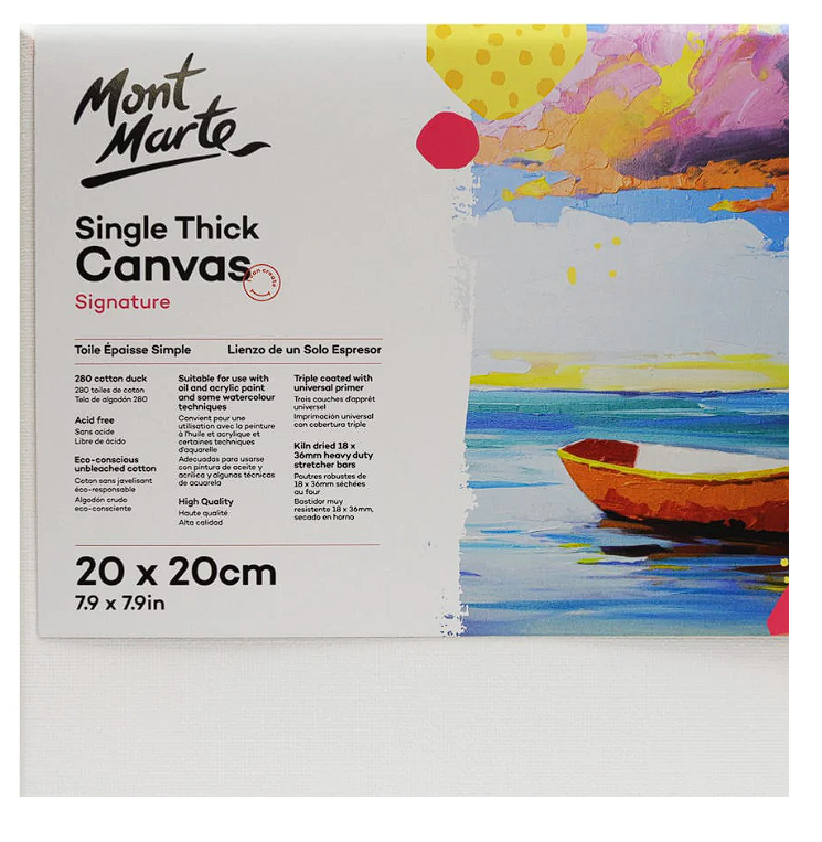 Studio Canvas Pine Frame S.T. 20x25cm (7.9x9.8in)