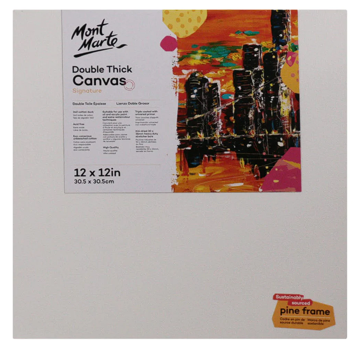 Studio Canvas Pine Frame D.T. 30.5x30.5cm (12"x12")