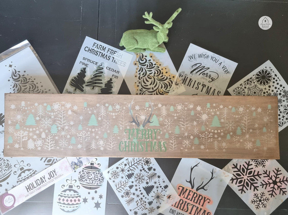 Thumbnail: Christmas Cheer Stencil