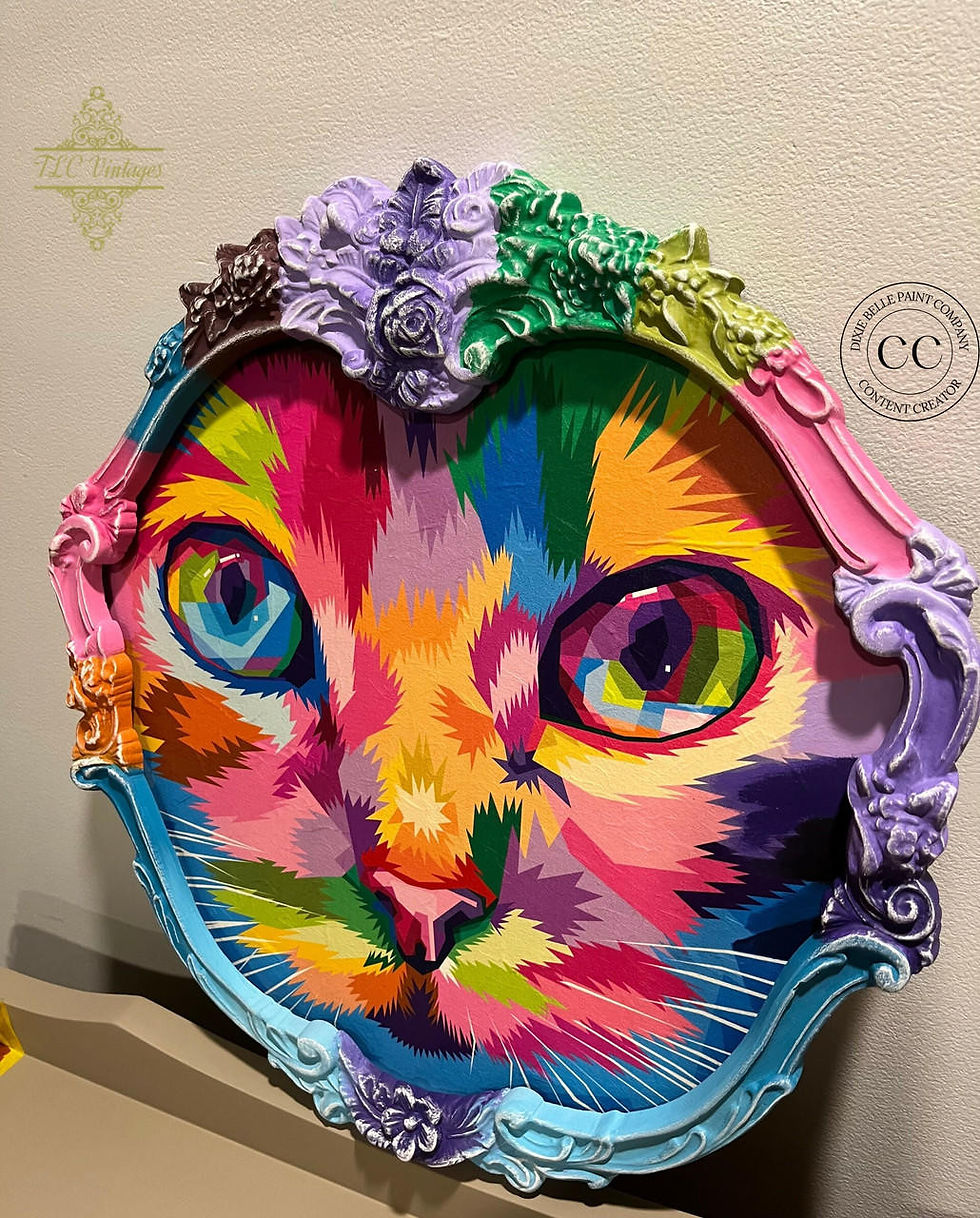 Thumbnail: Rainbow Kitty Decoupage