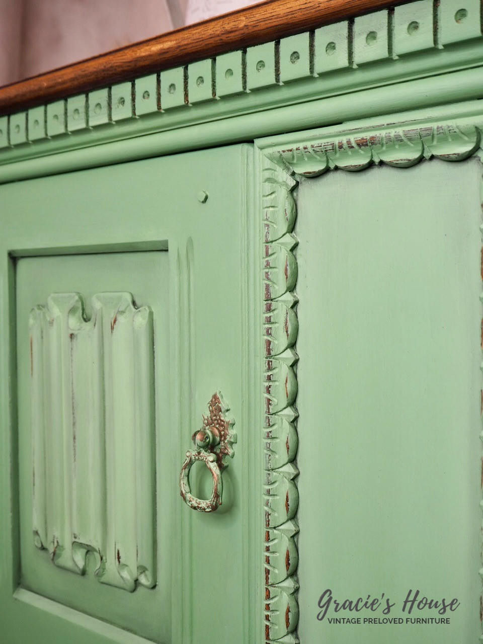 Thumbnail: Farmhouse Green Chalk Mineral Paint