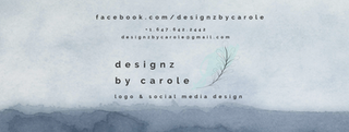 Designz by Carole Facebook Cover (Old)