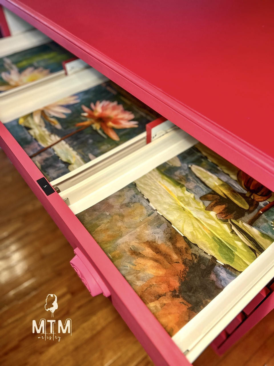 Thumbnail: Lily Pads Decoupage
