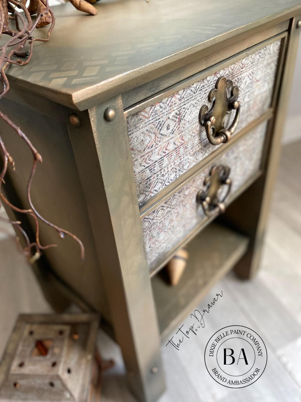 Thumbnail: Ancient Mud Cloth Decoupage