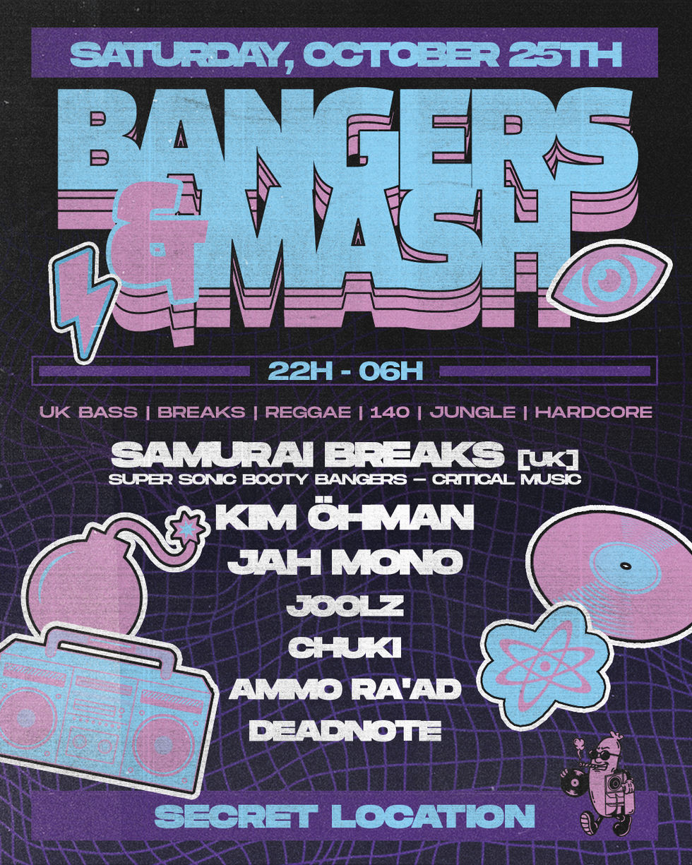 Bangers & Mash - Flyer - Feed - 25 Oct